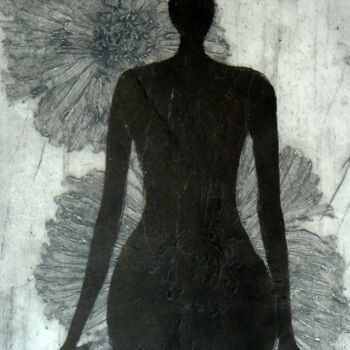 Printmaking titled "蜕-1" by Yi Zhang, Original Artwork, Embossing