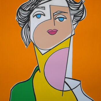 Painting titled "Whakaahua o te koti…" by Gabriele Donelli, Original Artwork, Acrylic