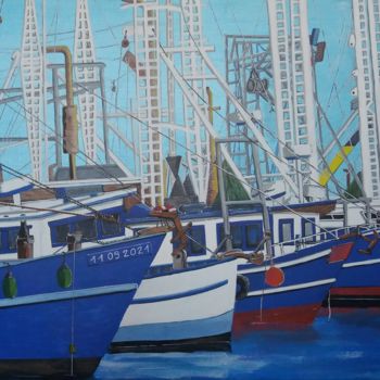 Painting titled "BRIC A BRAC" by Gilbert Devesa, Original Artwork, Acrylic