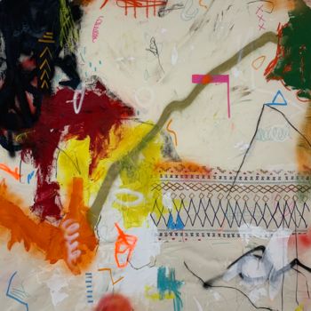 Peinture intitulée "Devil In A New Dress" par Dominik Robert Brunner, Œuvre d'art originale, Acrylique