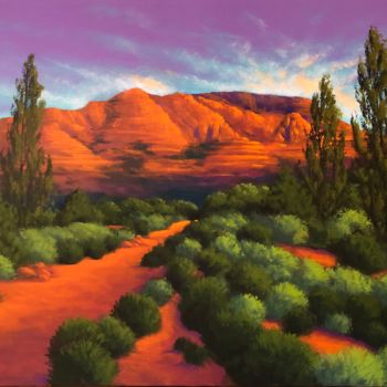 绘画 标题为“American Southwest” 由Joe A. Oakes, 原创艺术品, 丙烯