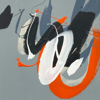 제목이 "Untitled 21-055"인 미술작품 Franck Chambrun로, 원작, 아크릴