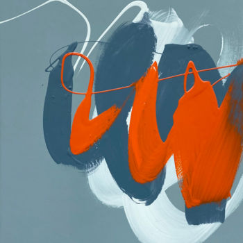 绘画 标题为“Untitled 21-061” 由Franck Chambrun, 原创艺术品, 丙烯