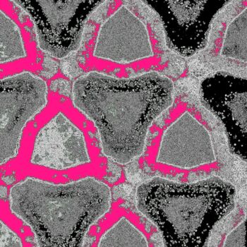Photography titled "Geometric 500 - 6b8" by Ken Lerner, Original Artwork, Digital Photography