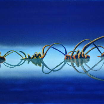 Peinture intitulée "Arches" par Jacques Rochet, Œuvre d'art originale, Huile