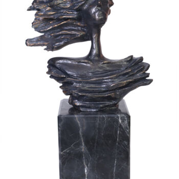 Skulptur mit dem Titel "Breeze" von Seda Eyuboglu, Original-Kunstwerk, Ton