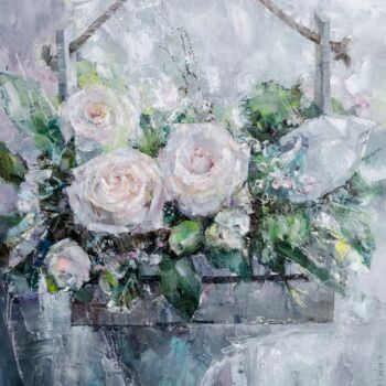 Painting titled "Holiday" by Gennadi Alekhnovich, Original Artwork, Oil