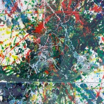 제목이 "Triptych "Brain Exp…"인 미술작품 Natali Shepeleva로, 원작, 아크릴