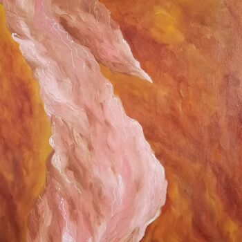 Peinture intitulée "pregnancy" par Agata Bonda, Œuvre d'art originale, Acrylique