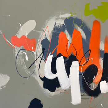 绘画 标题为“Untitled 21-104” 由Franck Chambrun, 原创艺术品, 丙烯