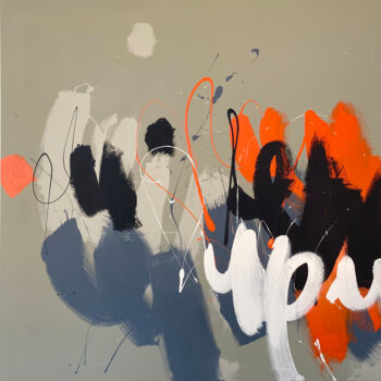 绘画 标题为“Untitled 21-112” 由Franck Chambrun, 原创艺术品, 丙烯
