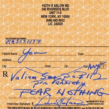 Arte digitale intitolato "Fear Nothing" da Keith Ablow, Opera d'arte originale, Lavoro digitale 2D Montato su Alluminio