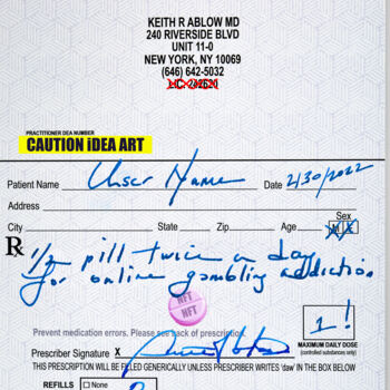 Arte digitale intitolato "Gambling Addiction" da Keith Ablow, Opera d'arte originale, Lavoro digitale 2D