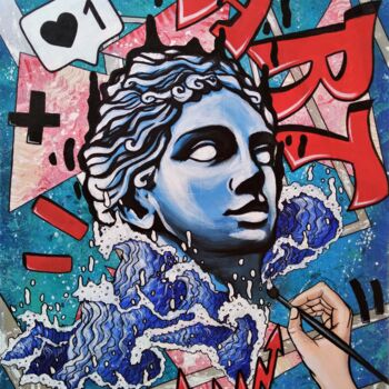 Pittura intitolato "ART" da Maretta Elsalieva, Opera d'arte originale, Acrilico
