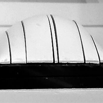 Sculpture intitulée "Volume Courbe O6" par Marcel Mariono, Œuvre d'art originale, Plâtre