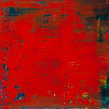 Malerei mit dem Titel "No. 1370_Untitled" von Guido Lötscher, Original-Kunstwerk, Öl Auf Keilrahmen aus Holz montiert