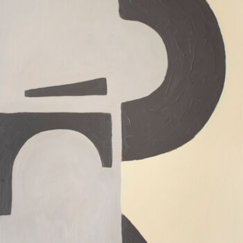 Painting titled "Variation-9785" by Stas Royze, Original Artwork, Acrylic Mounted on Wood Stretcher frame