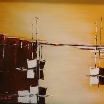 Painting titled "Serie geometrie del…" by Eleonora Cavaliere, Original Artwork, Acrylic