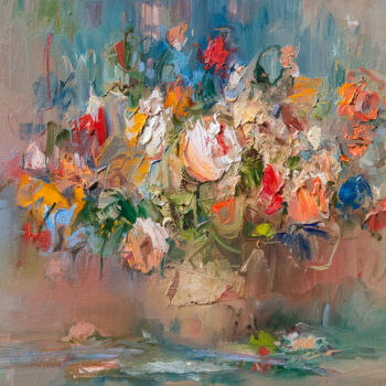 「"Golden hour"」というタイトルの絵画 Hennadii Penskyiによって, オリジナルのアートワーク, オイル