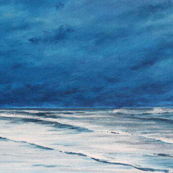 Pittura intitolato "Peinture "Avis de c…" da David Quant, Opera d'arte originale, Acrilico