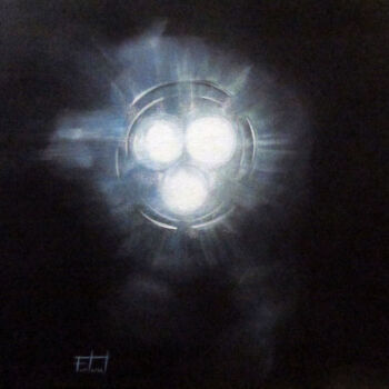Peinture intitulée "lot led" par Josep Maria Fontanet Sureda, Œuvre d'art originale, Huile Monté sur Châssis en bois