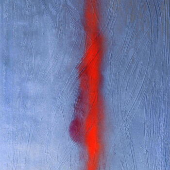 Painting titled "where to" by Blago Simeonov, Original Artwork, Oil
