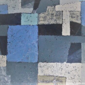 Painting titled "GREGE" by Raphael Desportes, Original Artwork, Oil