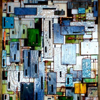Sculpture titled "The Future Memories…" by Catalin Domniteanu, Original Artwork, Glass