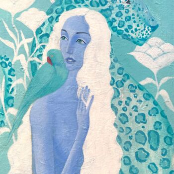 "Sea Salt. Acrylic p…" başlıklı Tablo Daria Borisova tarafından, Orijinal sanat, Akrilik