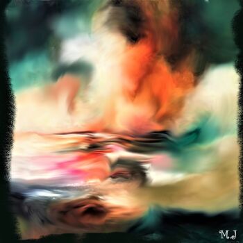 Digital Arts titled "Fantastic landscape…" by Armajay, Original Artwork, Digital Painting