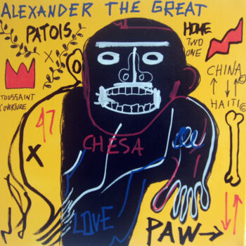 Painting titled "SPACO Alexander Bas…" by Spaco, Original Artwork, Acrylic