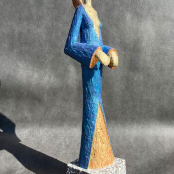 Sculpture intitulée "Haïcha" par Laurent Messager, Œuvre d'art originale, Ciment