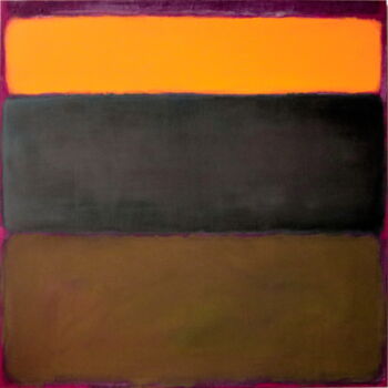 Malerei mit dem Titel "No. 1352_Shades of…" von Guido Lötscher, Original-Kunstwerk, Öl Auf Keilrahmen aus Holz montiert
