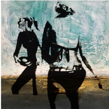 Photographie intitulée "Jeu de plage" par Patrick Maze, Œuvre d'art originale, Photographie numérique