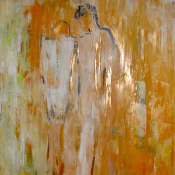 Peinture intitulée "EN MOUVEMENT Ref. 3…" par Michèle Froment, Œuvre d'art originale, Huile Monté sur Châssis en bois
