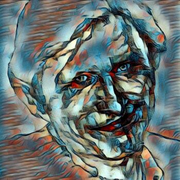 Painting titled "''Viggo"'" by Florian T, Original Artwork, Acrylic