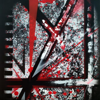 Malerei mit dem Titel "Сamera roll" von Anatolii Kazymyrchuk, Original-Kunstwerk, Acryl Auf Keilrahmen aus Holz montiert
