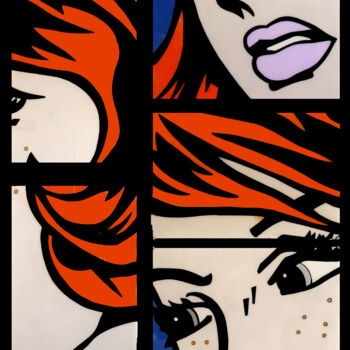 "Coco" başlıklı Tablo Hugo Brissaud tarafından, Orijinal sanat, Akrilik