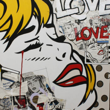 "Merci Roy !" başlıklı Tablo Hugo Brissaud tarafından, Orijinal sanat, Akrilik