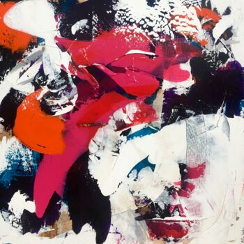 Peinture intitulée "Louisville" par Céline Weber, Œuvre d'art originale, Acrylique