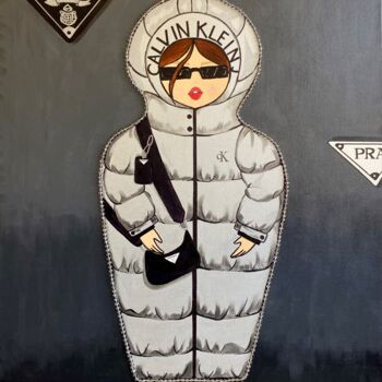 「Matryoshka PRADA」というタイトルの絵画 Vera Zvyaginaによって, オリジナルのアートワーク, アクリル