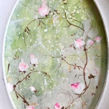 Painting titled "Héléonise - 1111" by Noëlle Lassailly, Original Artwork, Acrylic