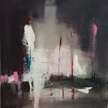 "REF 66-13 - Port de…" başlıklı Tablo Jeanne tarafından, Orijinal sanat, Akrilik Ahşap Sedye çerçevesi üzerine monte edilmiş