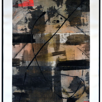 Peinture intitulée "« Dialogue entre le…" par Franck.A, Œuvre d'art originale, Acrylique