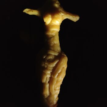 雕塑 标题为“Small Torso in Wax” 由Reiner Poser, 原创艺术品, 肥皂