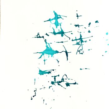 Schilderij getiteld "Let’s dance" door Alexey Rofé, Origineel Kunstwerk, Aquarel