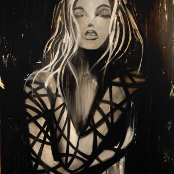 Peinture intitulée "« COME OUT AND PLAY…" par Laurent Zagarri, Œuvre d'art originale, Acrylique