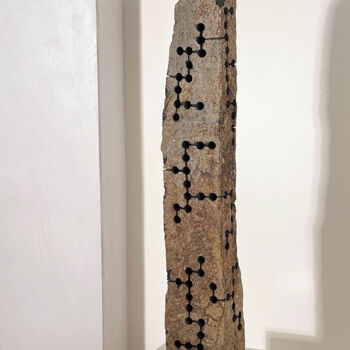 Sculpture titled "BS_19_10" by Christoph Jakob, Original Artwork, Stone