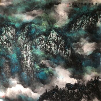山水画, 絵画 梦石によって | ArtMajeur