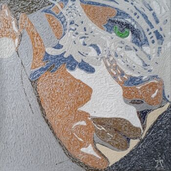 Peinture intitulée "SADE" par Marjinal Artiste Peintre Décalé Français, Œuvre d'art originale, Acrylique